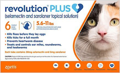 Donate Flea Treatment - Revolution Plus for Cats 5.51-15lbs